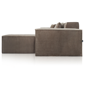 Beat Corner Sofa Corduroy Taupe