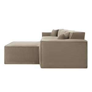 Beat Corner Sofa Corduroy Taupe