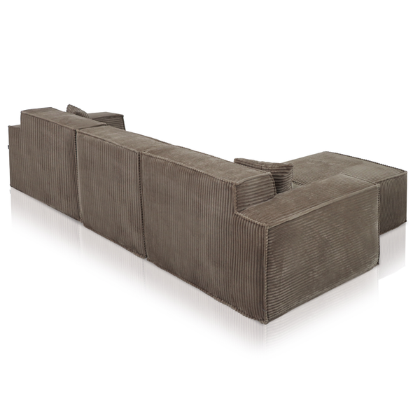 Beat Corner Sofa Corduroy Taupe