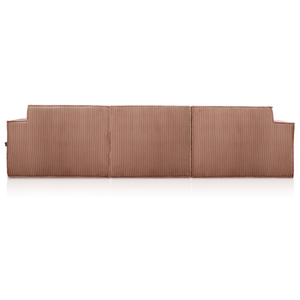 Beat Corner Sofa Corduroy Pink