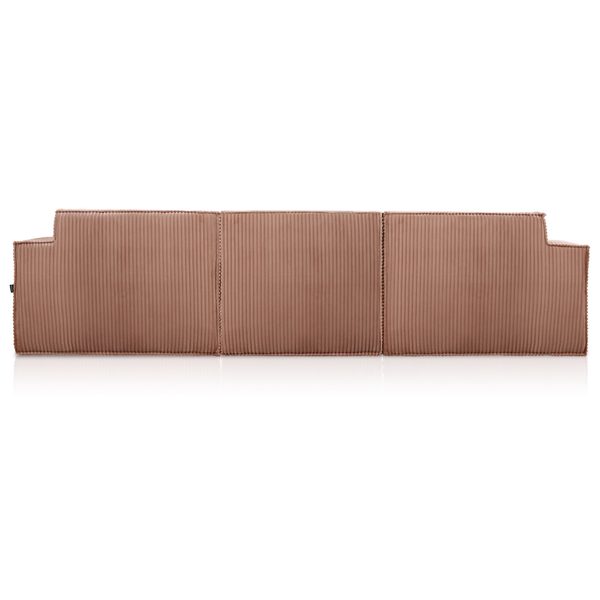 Beat Corner Sofa Corduroy Pink
