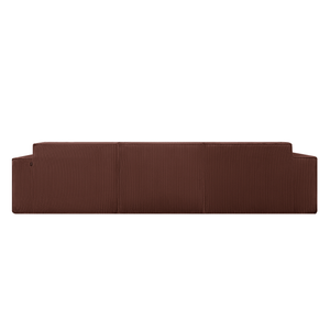 Beat Corner Sofa Corduroy Copper Burgundy