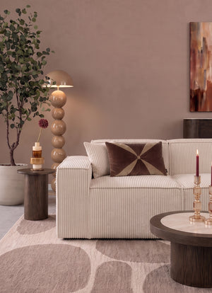 Beat Corner Sofa Corduroy Beige