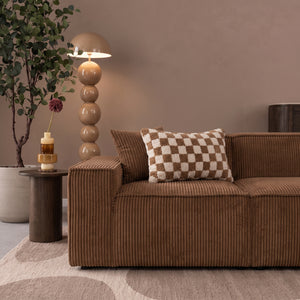 Beat Corner Sofa Corduroy Ochre Yellow
