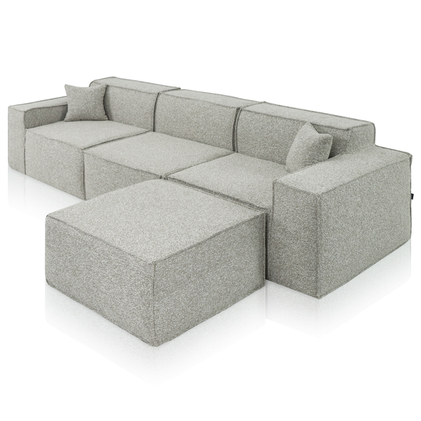 Beat Corner Sofa Bouclé Taupe
