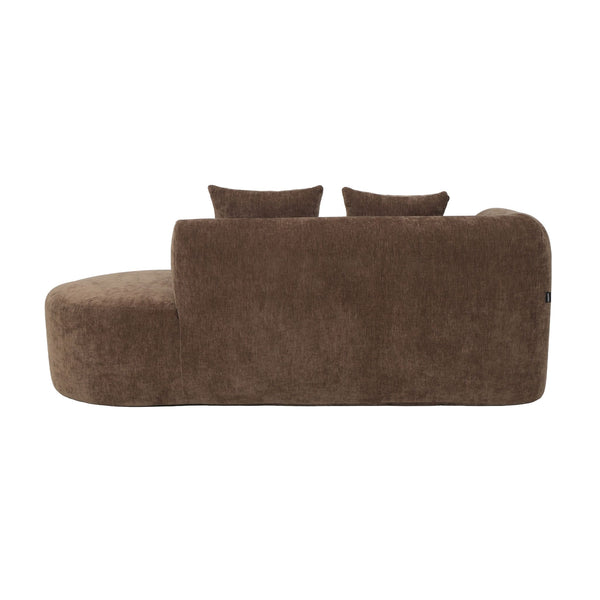 Chaise Longue Emily Chenille Bruin