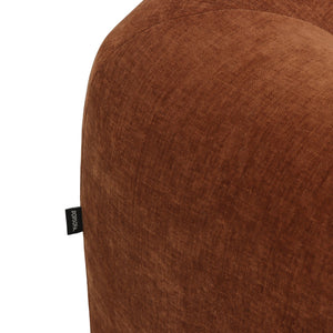 Chaise Longue Emily Chenille Copper