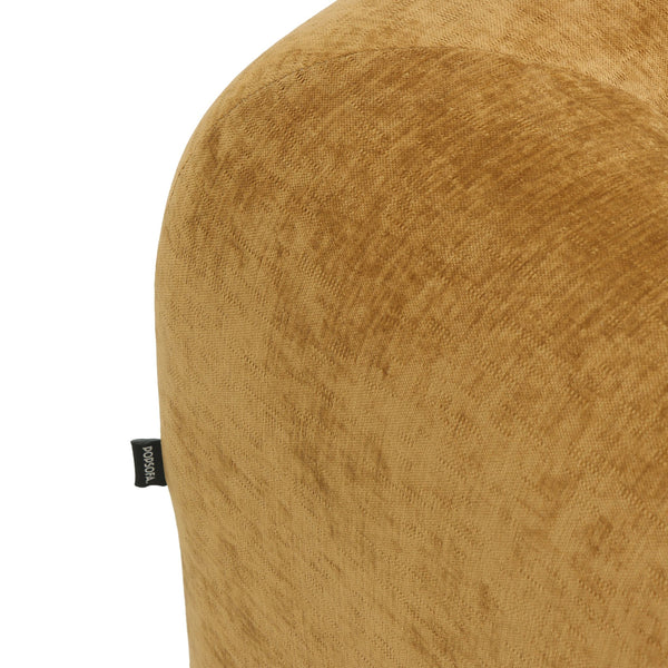 Chaise Longue Emily Chenille Ochre Yellow