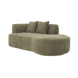 Chaise Longue Emily Chenille Saliegroen