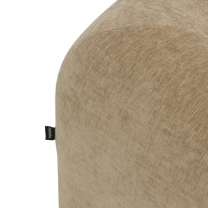 Chaise Longue Emily Chenille Taupe