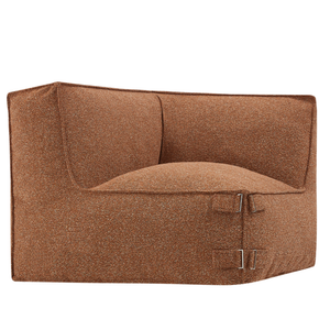 Indoor Corner Seat Kiki Bouclé Copper