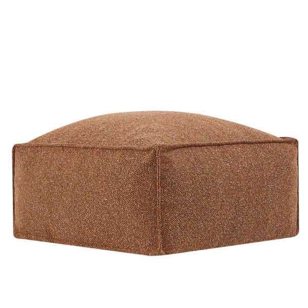 Indoor Hocker Kiki Bouclé Copper
