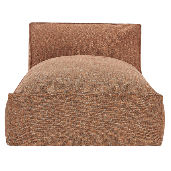 Indoor Lounge Bed Kiki Bouclé Copper
