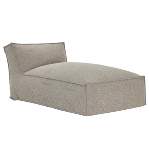 Loungebett Kiki Bouclé Braun