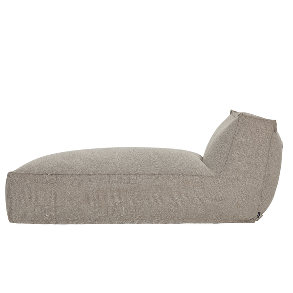 Loungebett Kiki Bouclé Braun
