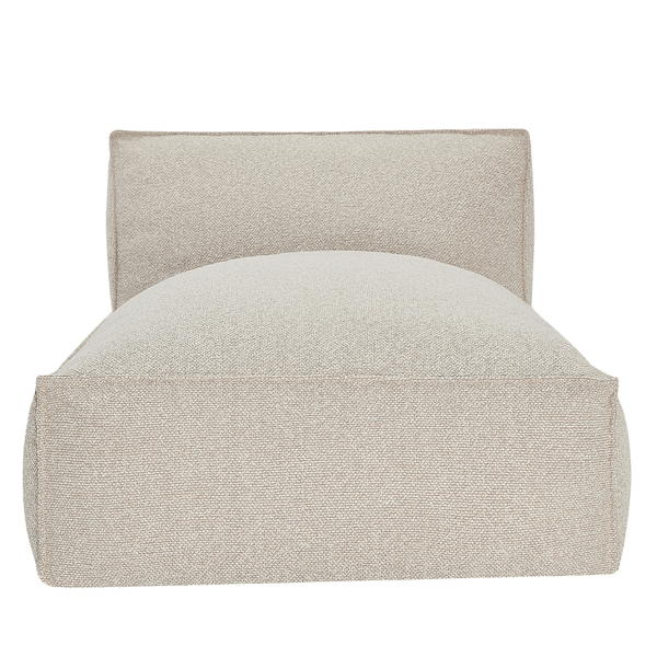 Indoor Lounge Bed Kiki Bouclé Taupe