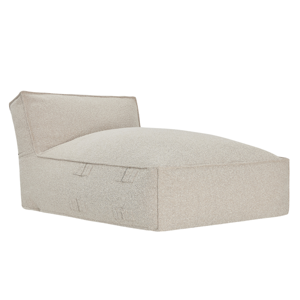 Indoor Lounge Bed Kiki Bouclé Taupe