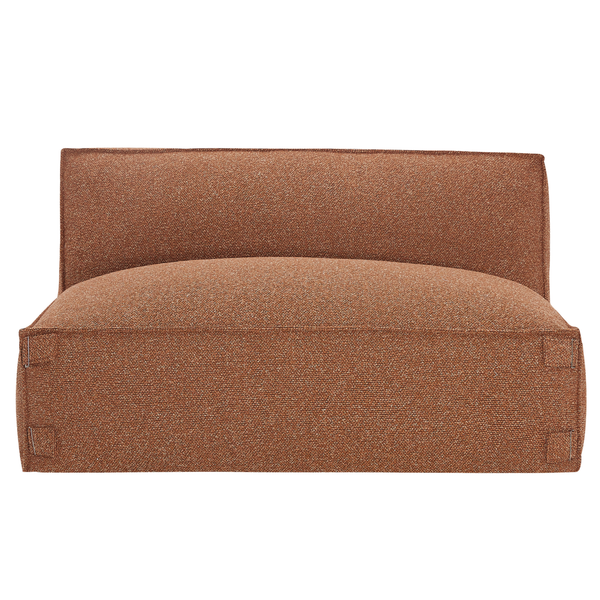 Sessel Kiki 1,5-Sitzer Bouclé Kupfer