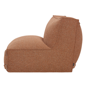 Sessel Kiki 1,5-Sitzer Bouclé Kupfer