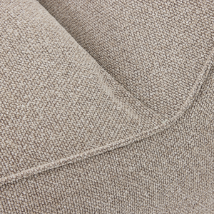 Fauteuil Kiki Bouclé Marron