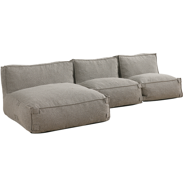 Modulares Indoor Ecksofa Kiki Bouclé Braun