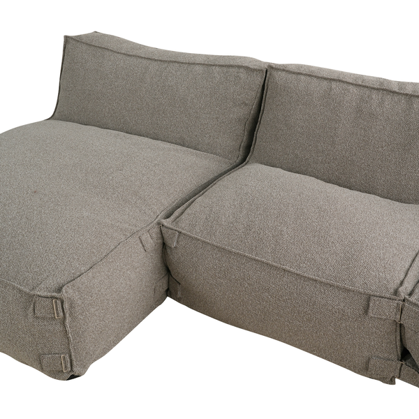 Modulares Indoor Ecksofa Kiki Bouclé Braun