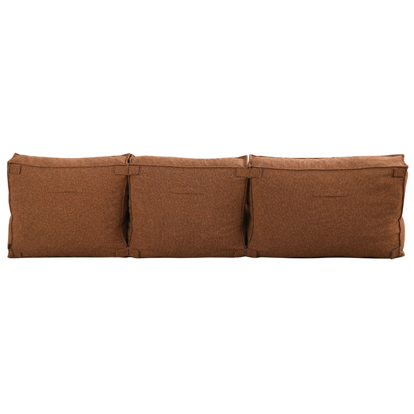 Modulares Indoor Ecksofa Kiki Bouclé Kupfer