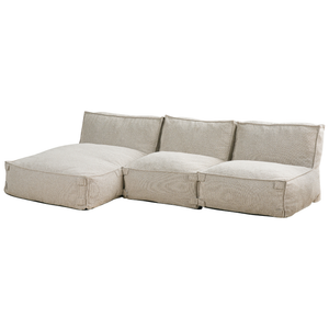 Modulaire Indoor Hoekbank Kiki Bouclé Taupe