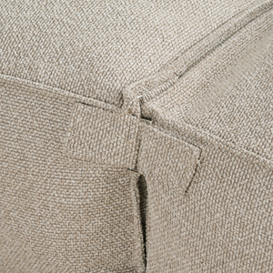 Modulaire Indoor Lounge Bank 4,5 Zits Bouclé Taupe
