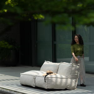 Outdoor Lounge Set 3,5-Sitzer Kiki Taupe