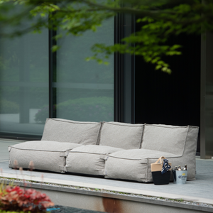 Outdoor Lounge Set 3 seater Kiki Grey