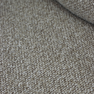 Lazy Corner Sofa Bouclé Brown Left