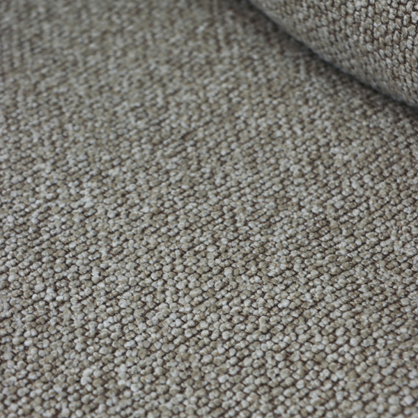 Lazy Corner Sofa Bouclé Brown Left