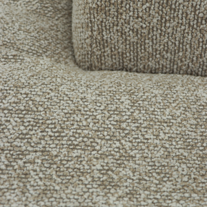 Lazy Corner Sofa Bouclé Taupe Left