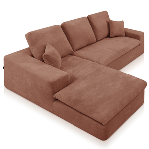 Lazy Corner Sofa Cloud Left