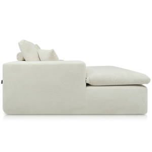 Lazy Corner Sofa Cloud Beige Left