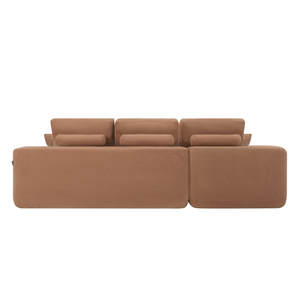 Lazy Ecksofa Terrakotta Links