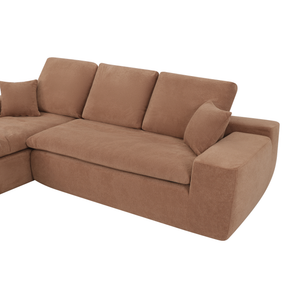 Lazy Ecksofa Terrakotta Links