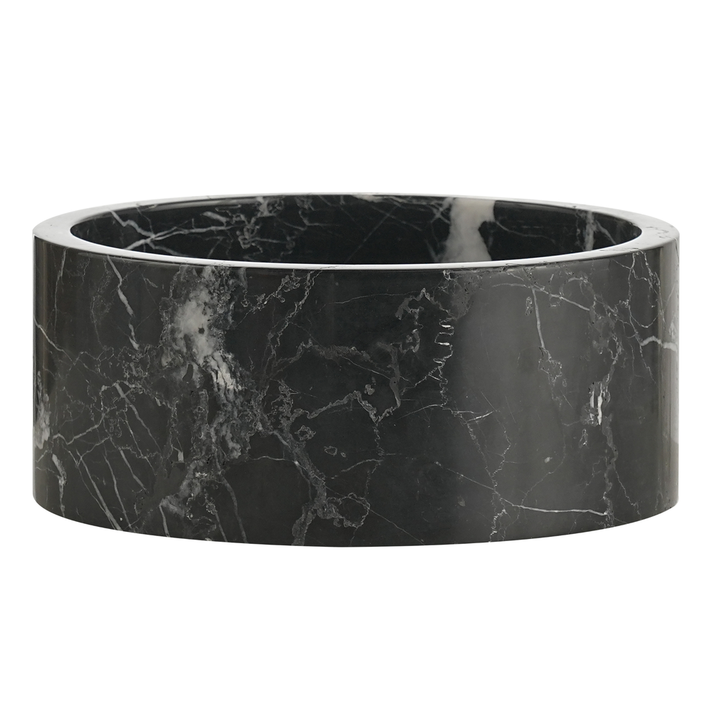 Fruit Bowl Marble Black