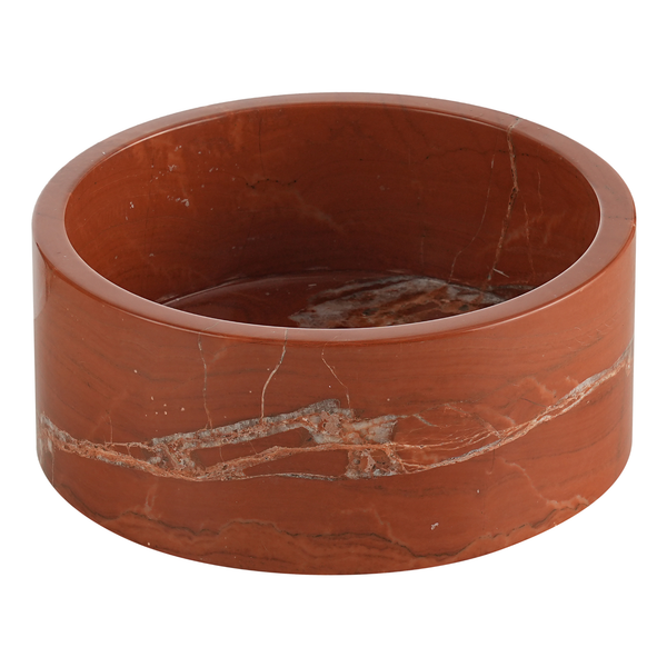 Fruit Bowl Marble Red