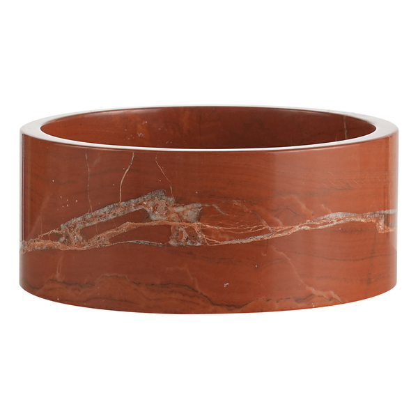 Fruit Bowl Marble Red