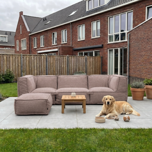 Outdoor Loungeset 3-Sitzer Kiki Soft Red