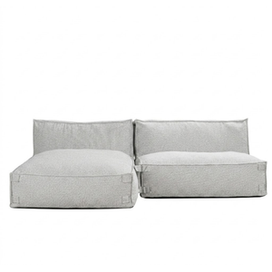 Outdoor Lounge Set 3 Seater With Lounge Kiki Grey