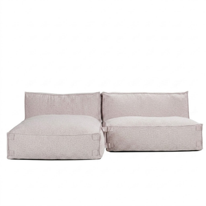 Outdoor Lounge Set 3 Seater With Lounge Kiki Soft Red