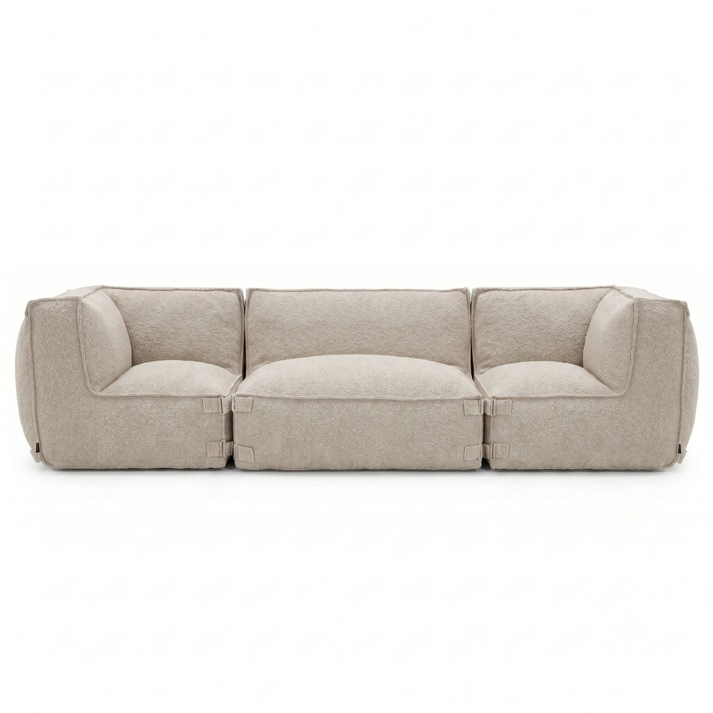 Outdoor Lounge Set 3,5 Seater Kiki Taupe
