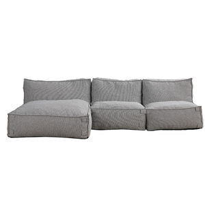 Outdoor Loungeset 3,5-Sitzer mit Lounge Kiki Grau