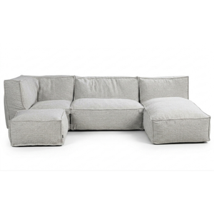 Outdoor Lounge Set L Kiki Grau