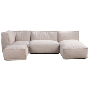 Outdoor Lounge Set L Kiki Taupe