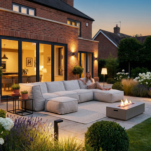 Outdoor Loungeset XL Kiki Grau