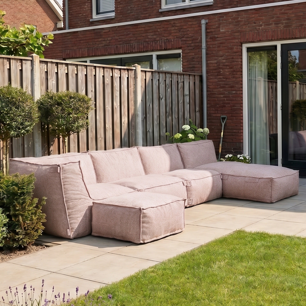 Outdoor Lounge Set XL Kiki Soft Red